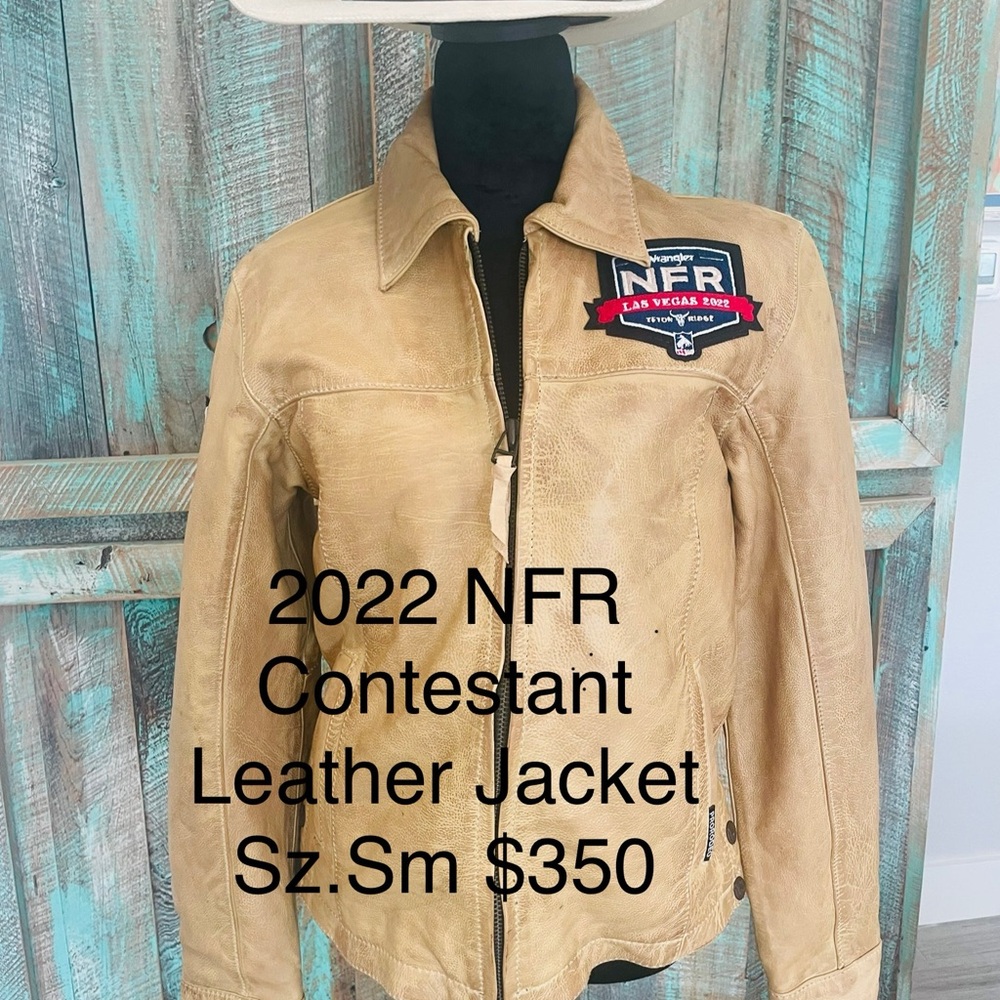RARE NFR 2022 Leather Contestant Jacket